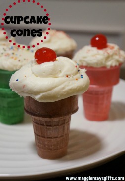 cupcake cones