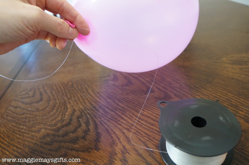 EVERYTHING You Need to Know About How to Make a Balloon Garland With  Fishing Line