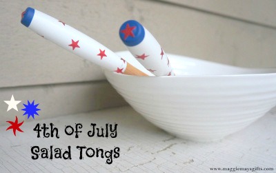 Maggie May's Gifts July 4th Salad Tongs